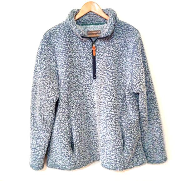 Victory Outfitters green quarter zip sherpa - Picture 1 of 6